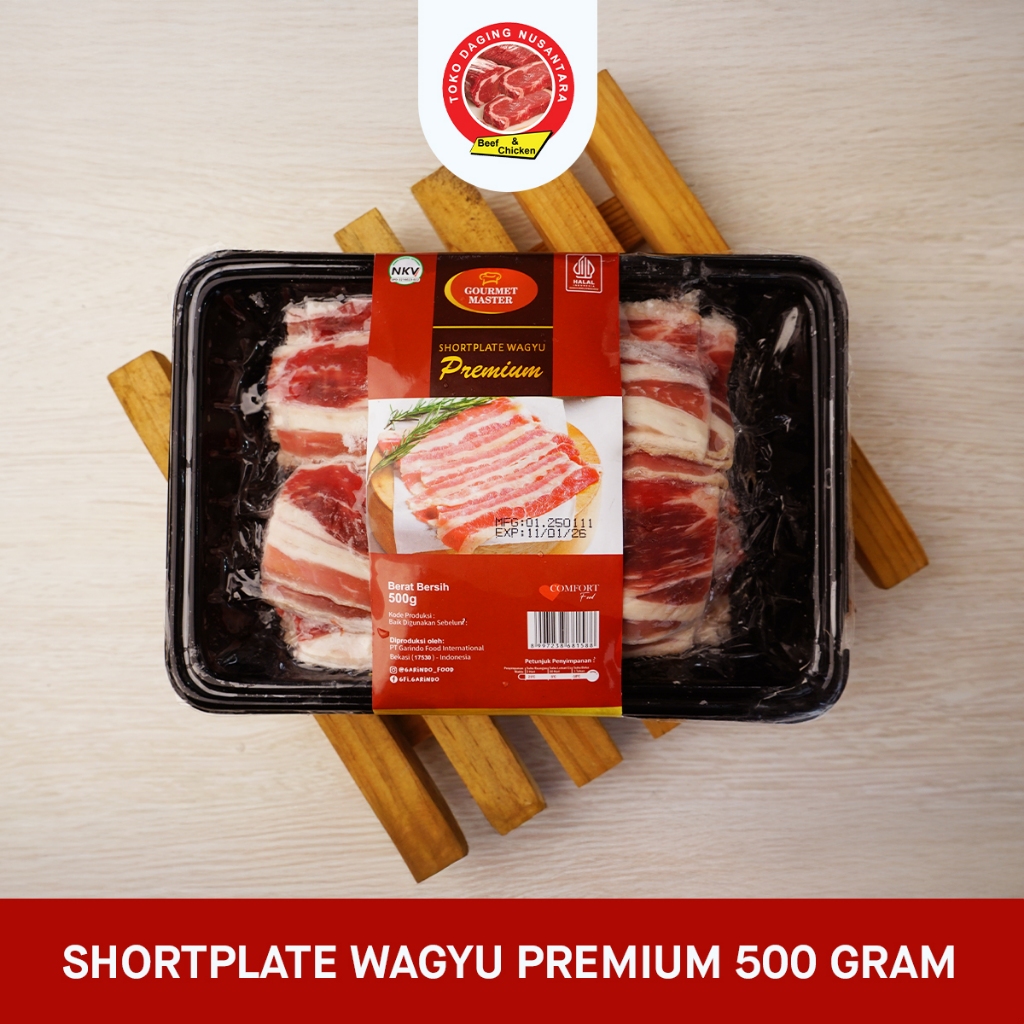 

DAGING SHORTPLATE WAGYU PREMIUM 500GR