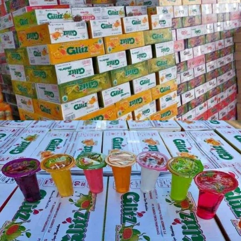 

MINUMAN GLITZ rasa buah ISI 24 GELAS
