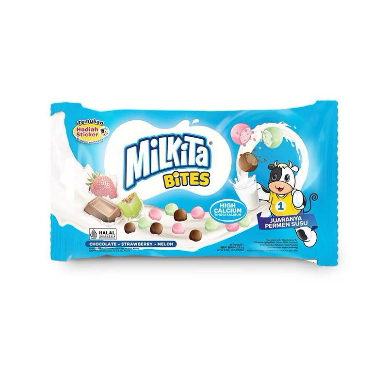 

PERMEN SUSU MILKITA BITES 24gr