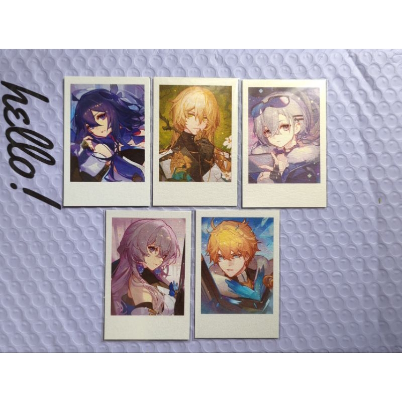 [READY] Original HSR Tmall Time To Wake Up Hologram Anniversary Card, Kyomon Card, Caelus Card, Mini