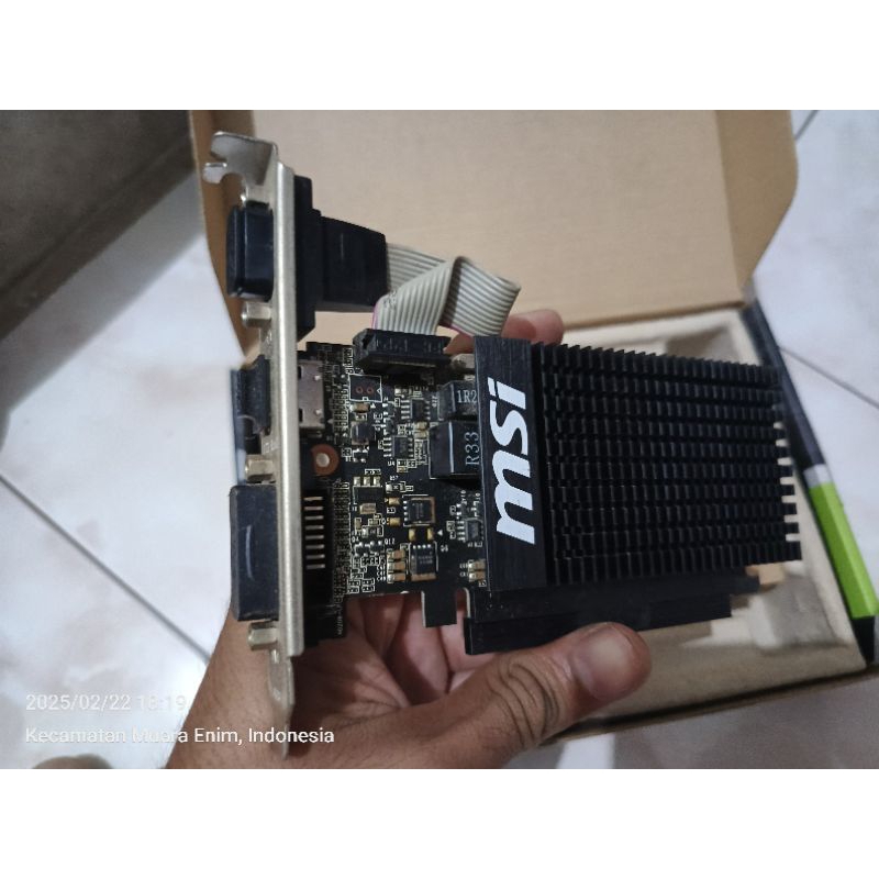 Graphic Card MSI GT710 1GB DDR3