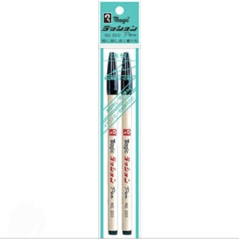

2p Japan Teranishi Chemical B-M300-T1 Magic Water-Based Pen Lassion Pena No.300