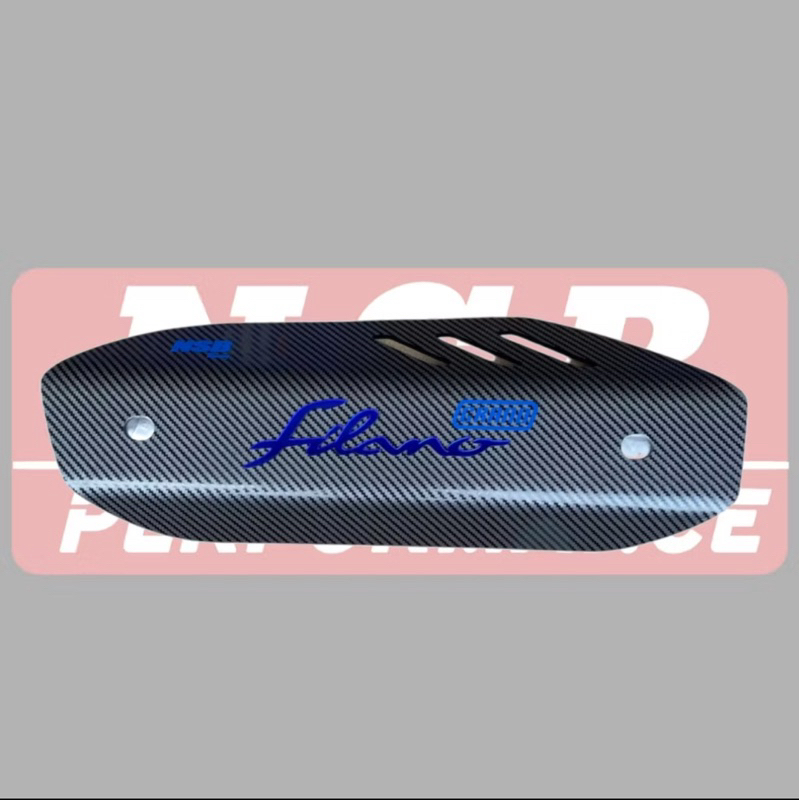 COVER TUTUP TAMENG KNALPOT GRAND FILANO CARBON NSB COVER KNALPOT VARIASI CARBON GRAND FILANO