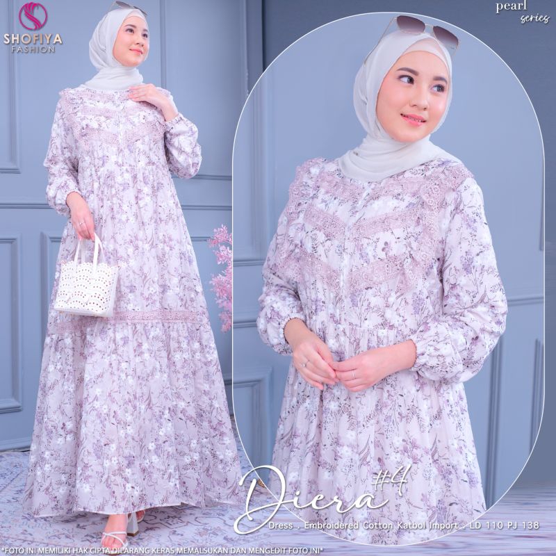 Gamis Dress  Lebaran Terbaru Terlaris Diera #4 dress original by shofiya