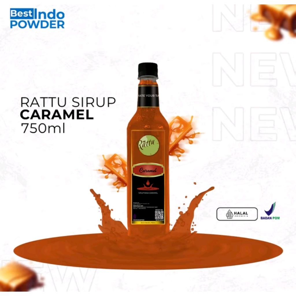 

Caramel Sirup Rattubeverage 750ml