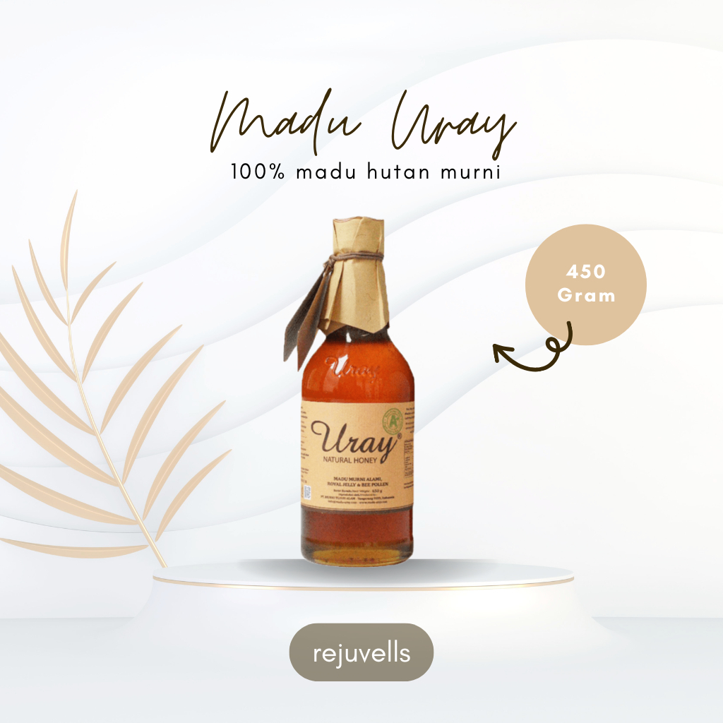 

Rejuvells - Madu Uray 450 gram - Madu Hutan Murni 100%