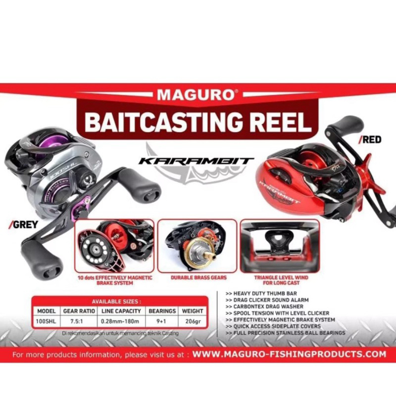 REEL BC MAGURO KARAMBIT AIRSHIFT