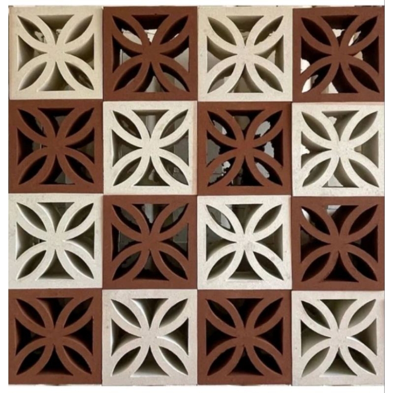 Roster beton/Roster minimalis/Roster ventilasi udara/lubang angin/motif kawung