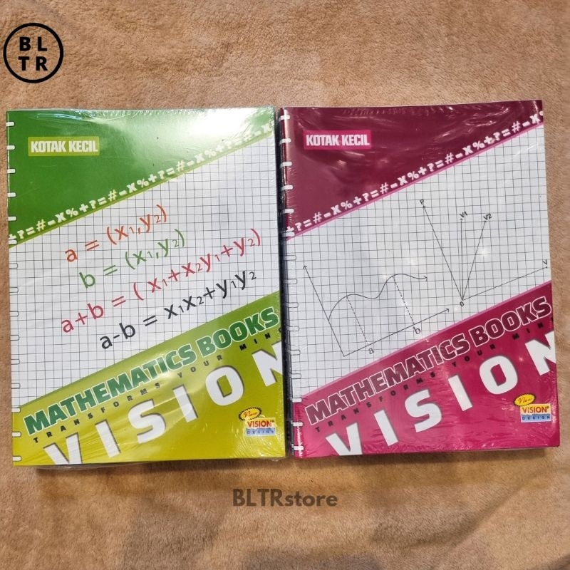 

PAK // BUKU KOTAK KECIL VISION 38 / 1 PAK ISI 10 BUKU / BUKU KOTAK MATEMATIKA