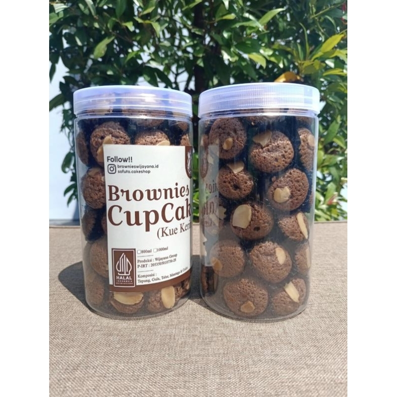

Brownies cupcake brownies kering brownies Crunchy 250gr / 1000ml