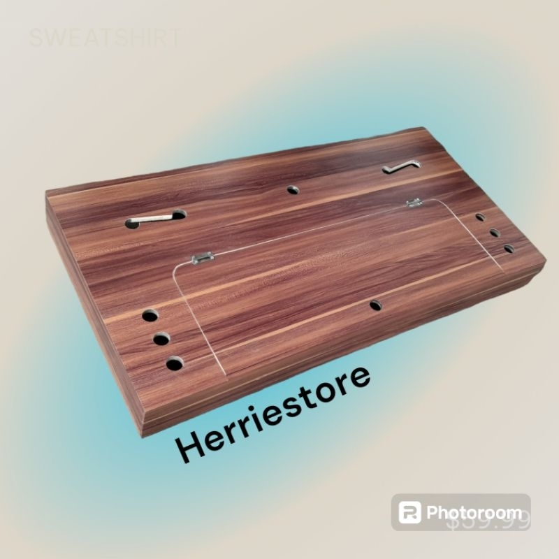 Lovemiauw Tutup Aquarium Kayu 100Cm Polos/Non Filter/Meja Cabinet Aquarium