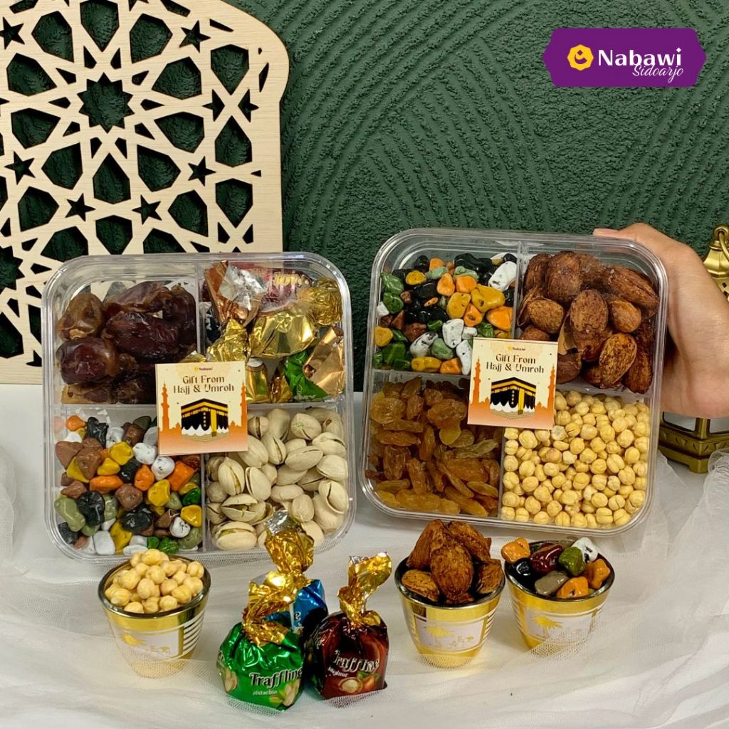 

Paket Kacang Mix 4in1 Mix Nuts Camilan Gift From Hajj Umroh Oleh Oleh Haji Umroh Jombang