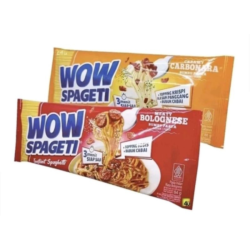 

WOW Spageti Instan 54 Gram