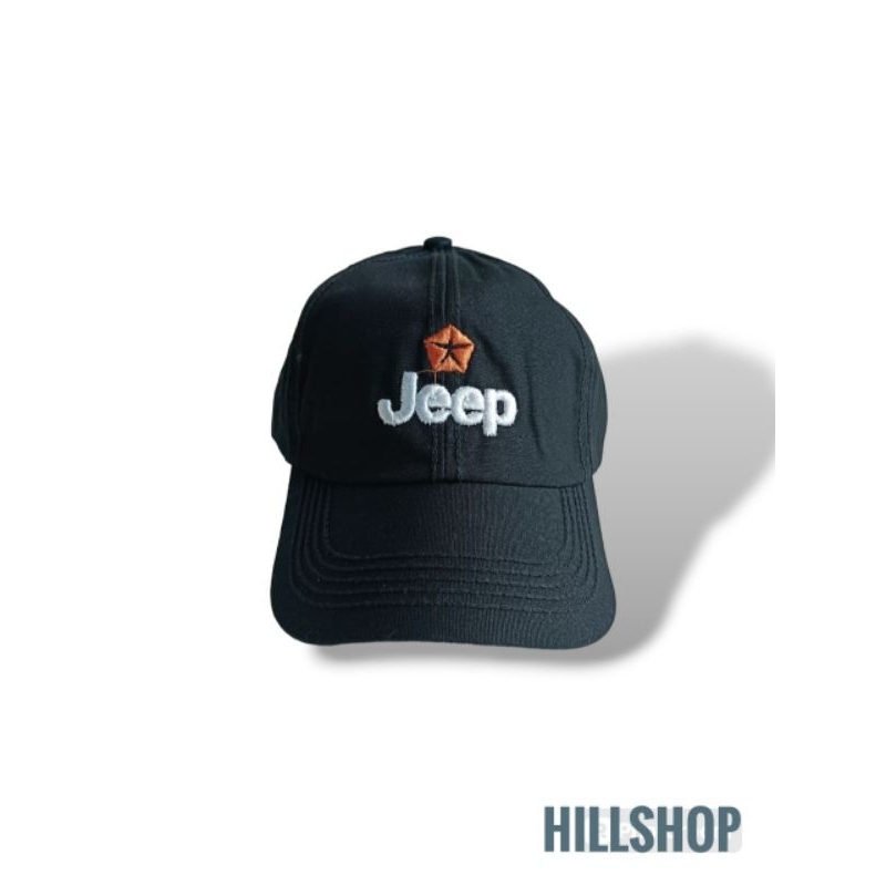 Topi Pria Jeep kain katun adem lembut