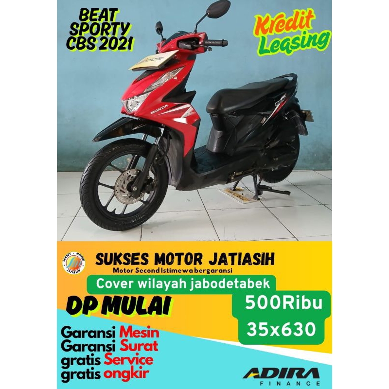Proses registrasi DP motor Honda beat sporty 2021