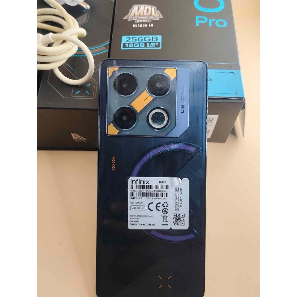 infinix GT 20 Pro 16/256GB Mecha Orange Mulus Garansi Panjang