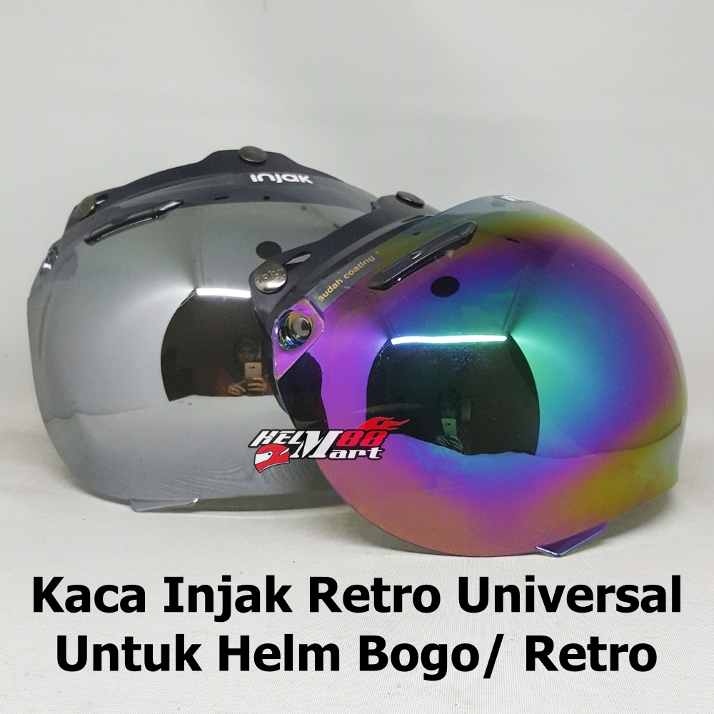 Kaca Helm RETRO (All Variant) - Visor Helm Bogo Retro Kaca Retro Kaca Bogo