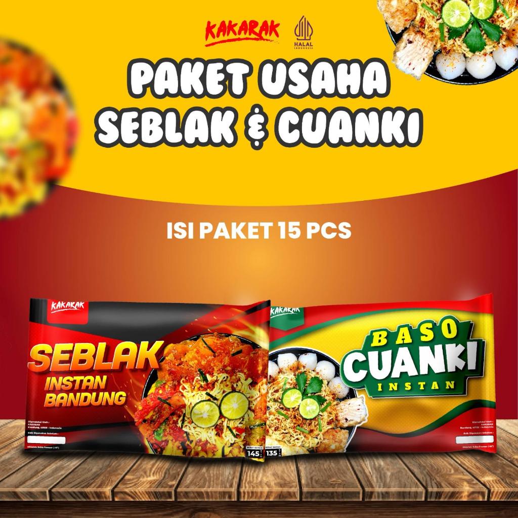 

Paket Usaha Hemat Seblak & Cuanki Mix Kakarak