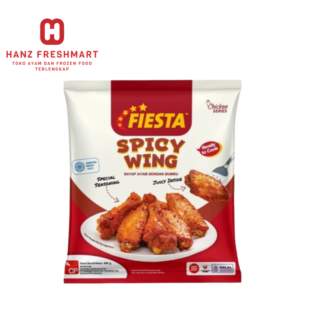 

Fiesta Spicy Wing 400gr - Hanz Freshmart