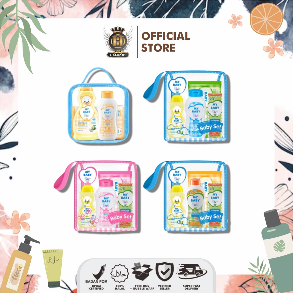 My Baby Set Mini Travel I Paket My Baby Kemasan Mini