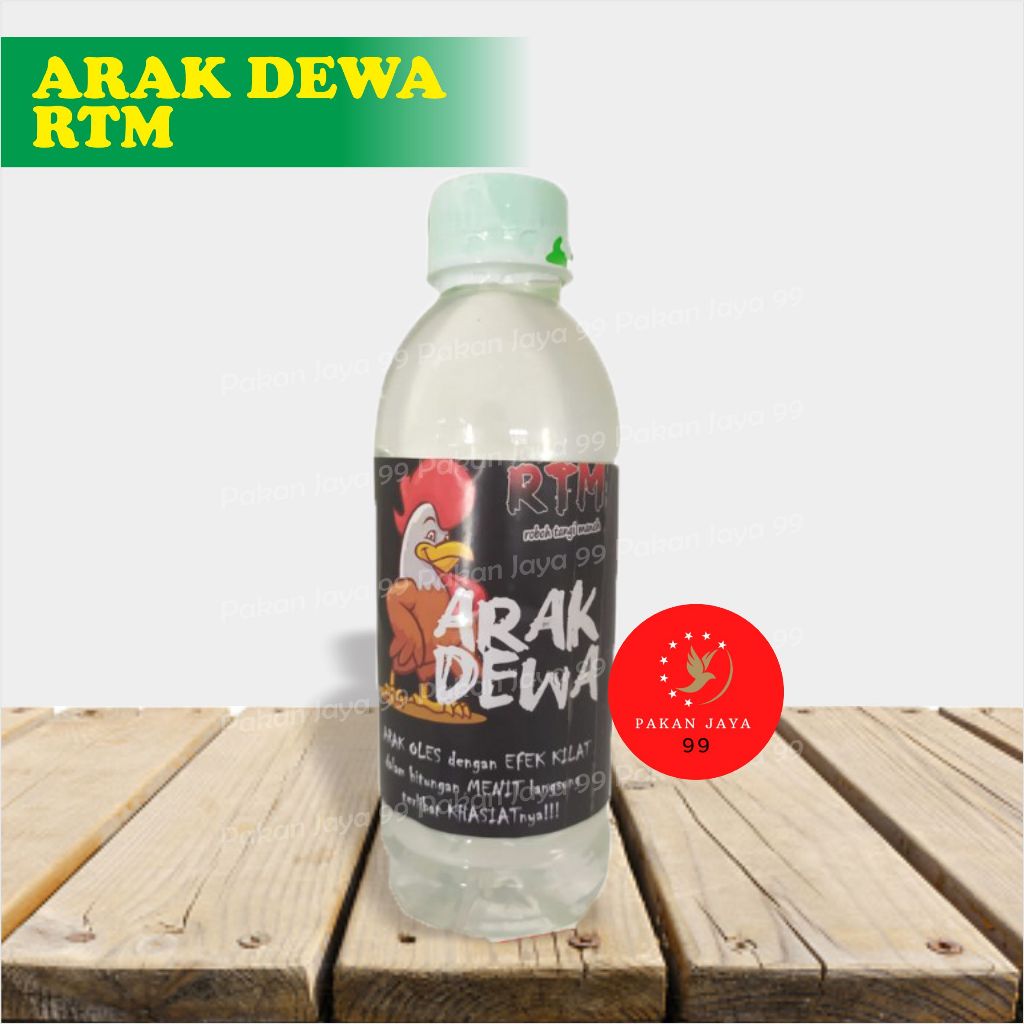 ARAK DEWA RTM SUPLEMEN VITAMIN MENYEGARKAN MEMBUAT SEGAR AYAM SEHABIS LAGA TARUNG