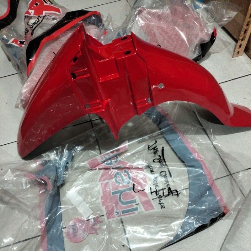 sayap depan spakboard depan spakbord depan jupiter z merah tenshi
