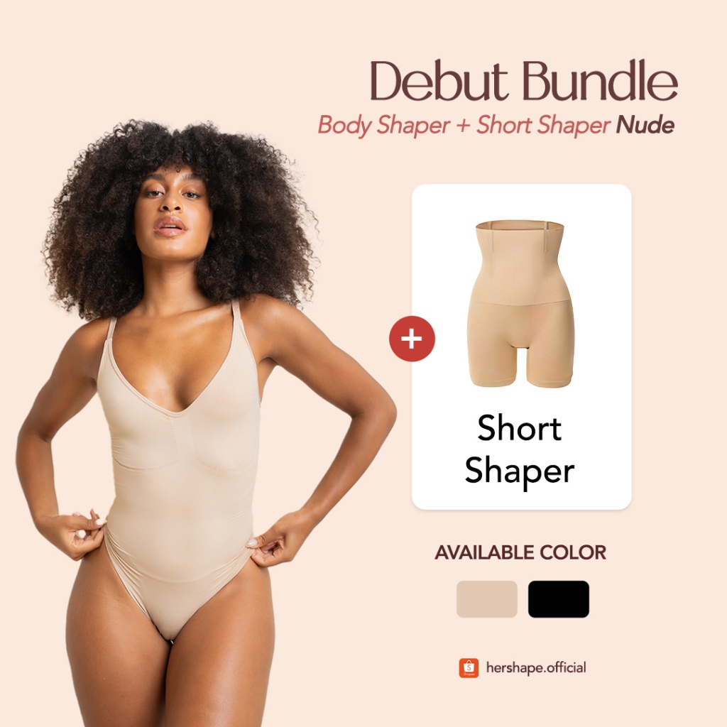 Hershape | Body Shaper + Short Shaper ( NUDE )