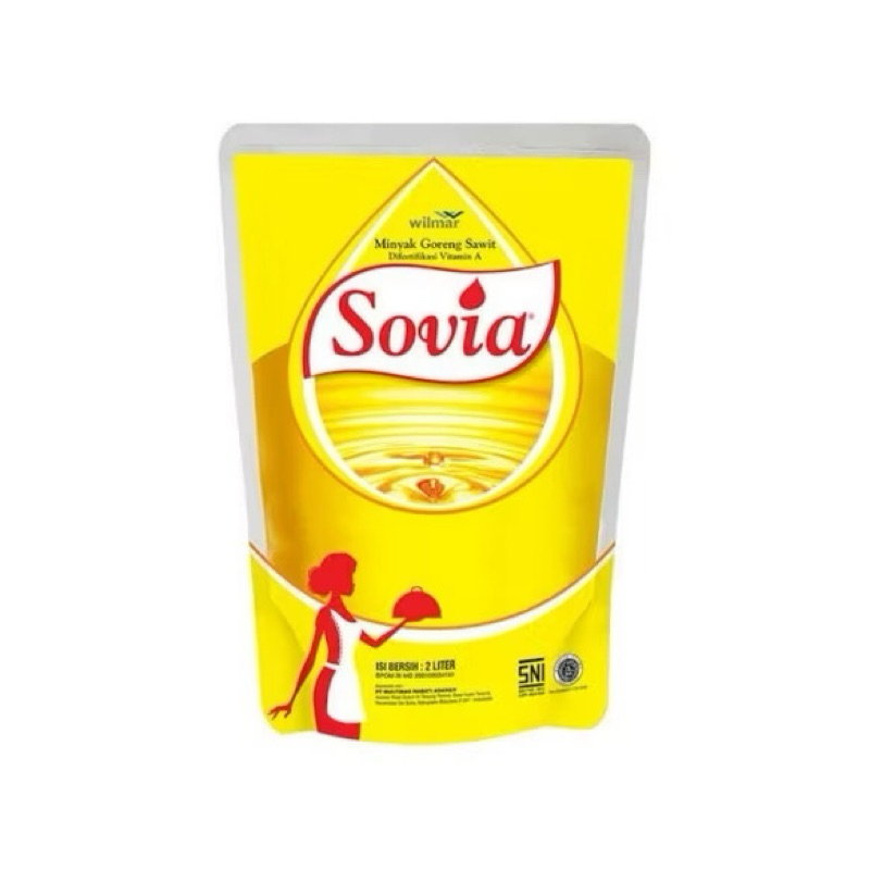 

Minyak goreng Sovia 2 liter