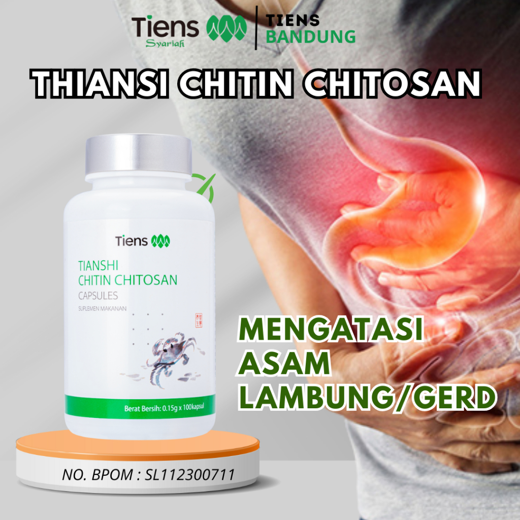 Obat China Asam Lambung Chitin Chitosan Tiens Obat Asam Lambung Gerd Penyembuhan Asam Lambung Gerd