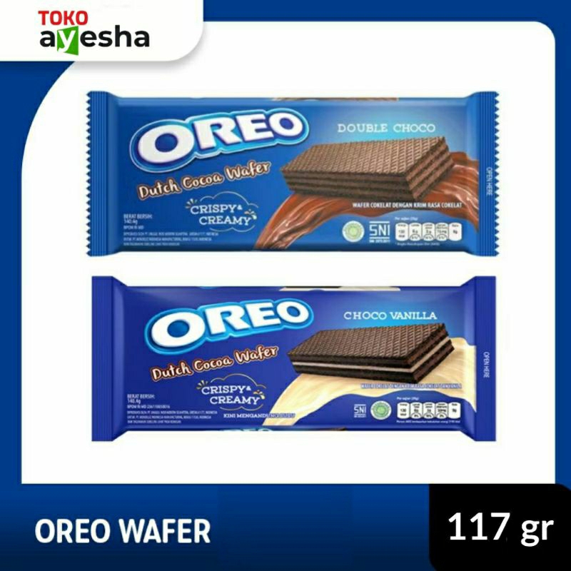 

Oreo Dutch Cocoa Wafer Regular 117 gr