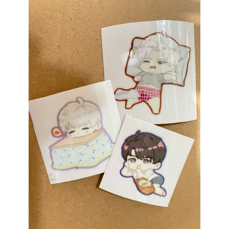 

LADS His Day Off Chibi Stickers