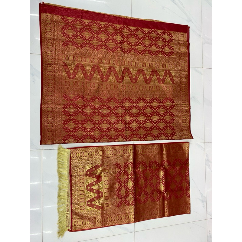 Songket Aceh Tenun Mesin  Motif Pintoe Aceh