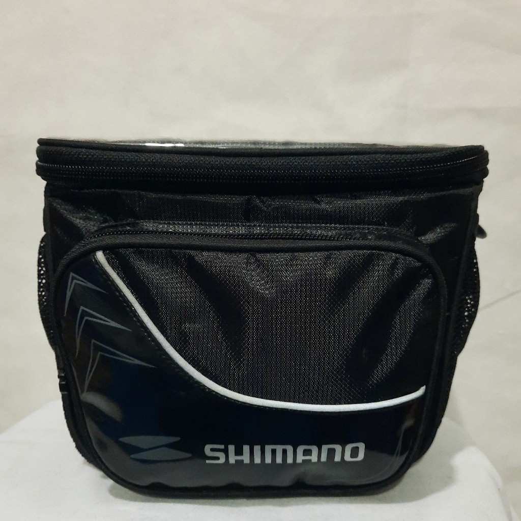 Tas Stang Sepeda / Tas Selempang / Waist Bag / Tas Handle Bar - Dolby, Mika, Spon Lak - SHIMANO
