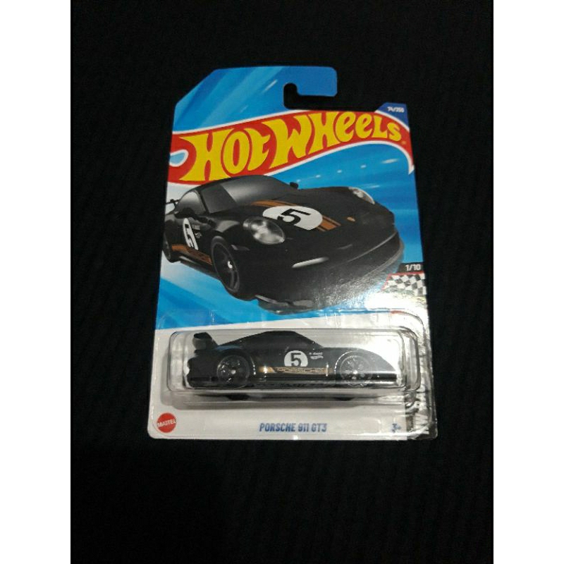 Hotwheels Porsche 911 GT3 Hitam 2025