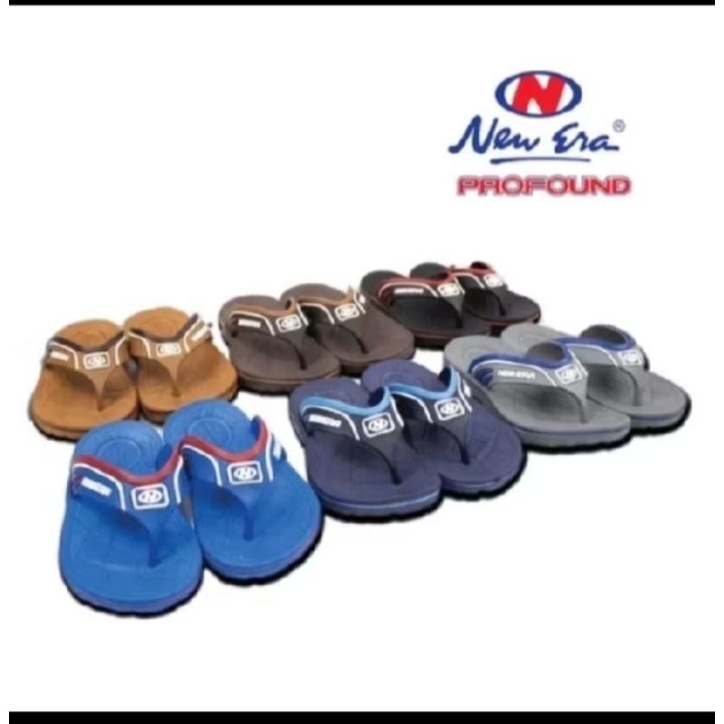 Sendal New Era MB 7006 Sendal Jepit Anak Pria Sendal Karet Size 26.31