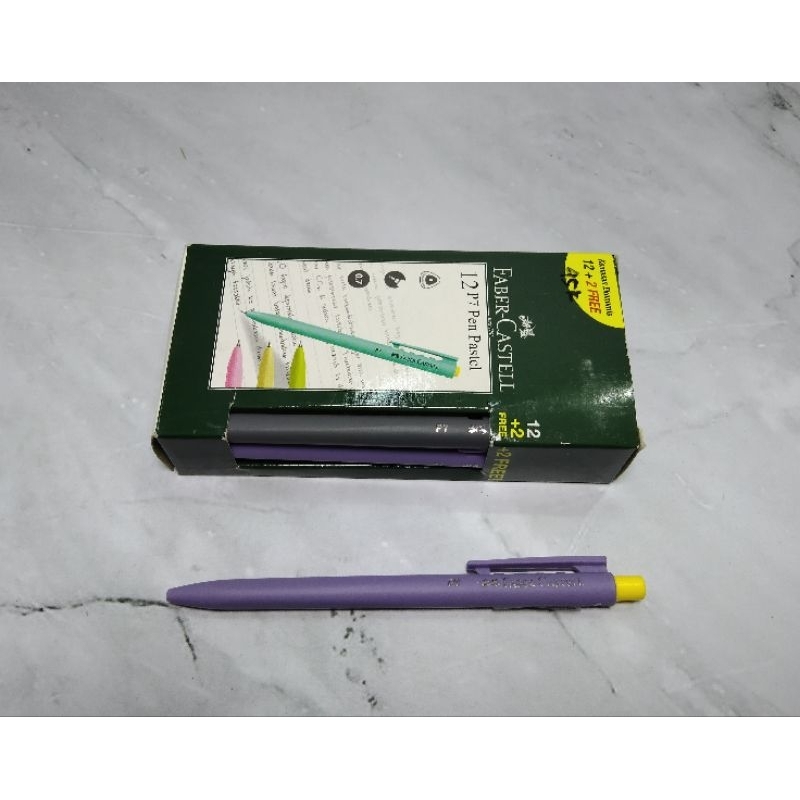 

PENA FABER-CASTELL P7 ISI 12+2 / BALLPOINT PEN / P7 PEN PASTEL - FABER CASTELL