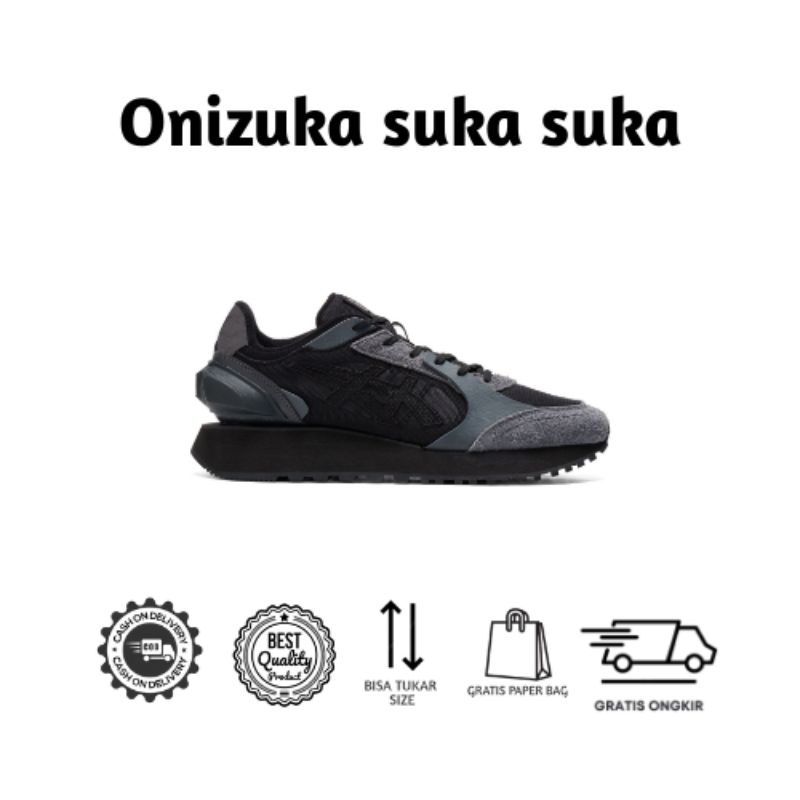Sepatu Onitsuka Tiger Moage Black