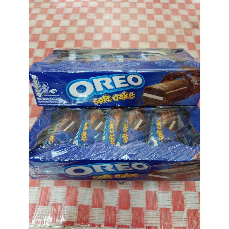 

Oreo Soft Cake Bolu Cokelat Krim Vania 192g(12x16g)