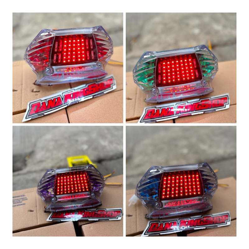 Stoplamp Running Mio Sporty Mio Smile Stoplamp Running 15 Mode Lampu Rem Belakang Mio Smile Mio Spor