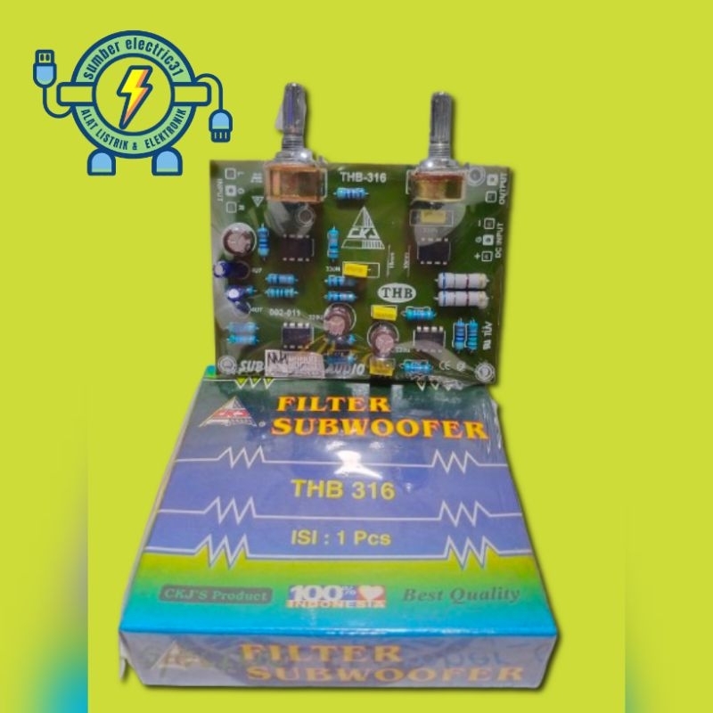 KIT FILTER SUBWOOFER 2POT THB 316 BY CKJ PRODUCT