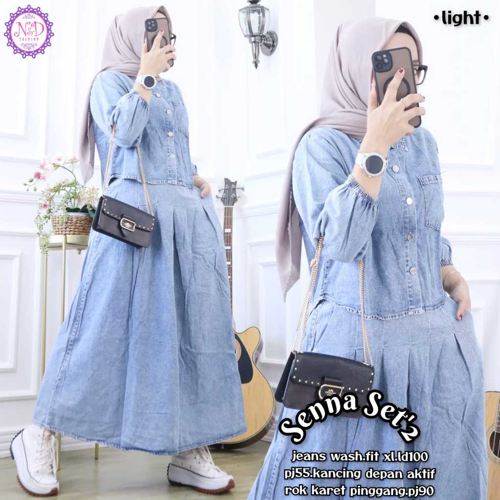 Pakaian Wanita HQ SENNA SET 2 From N&D FASHION STORE