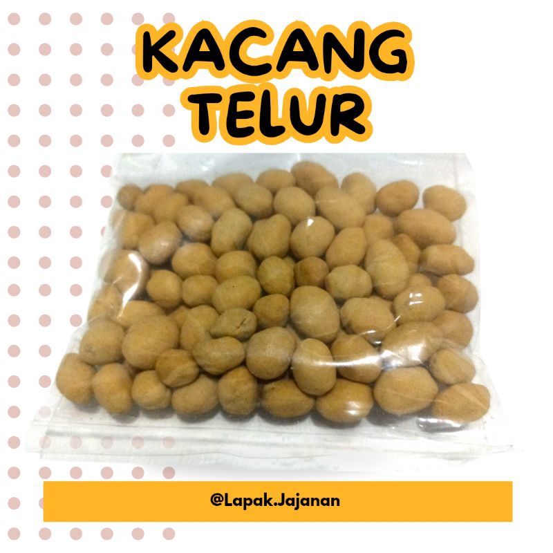 

[Lapak.Jajanan] Kacang Telur - Snack Jajanan Murah Renyah Gurih Nikmat