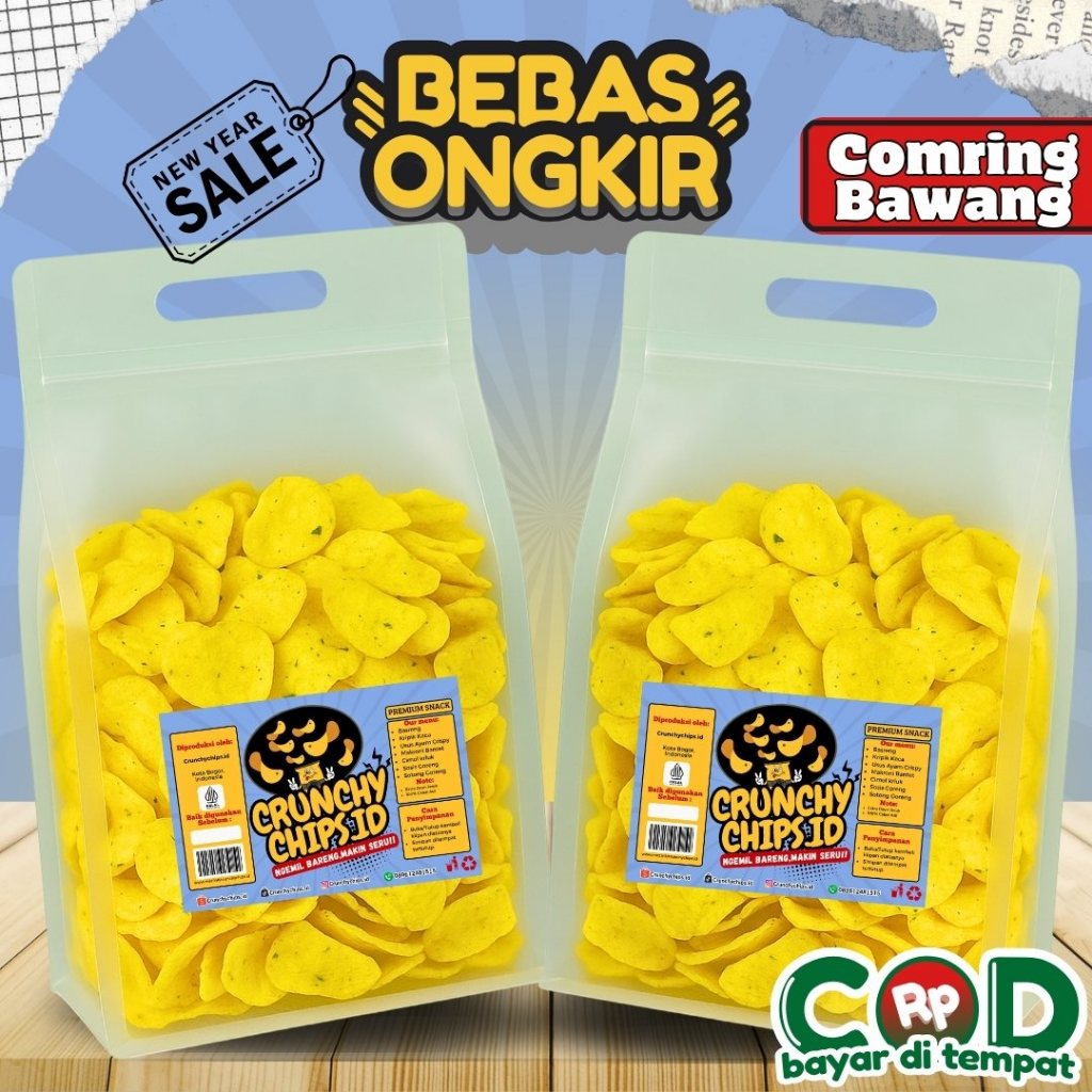 

Kecimpring Comring Bawang Sultan Kiloan Rasa Original Gurih Renyah Praktis Tanpa Bahan Pengawet