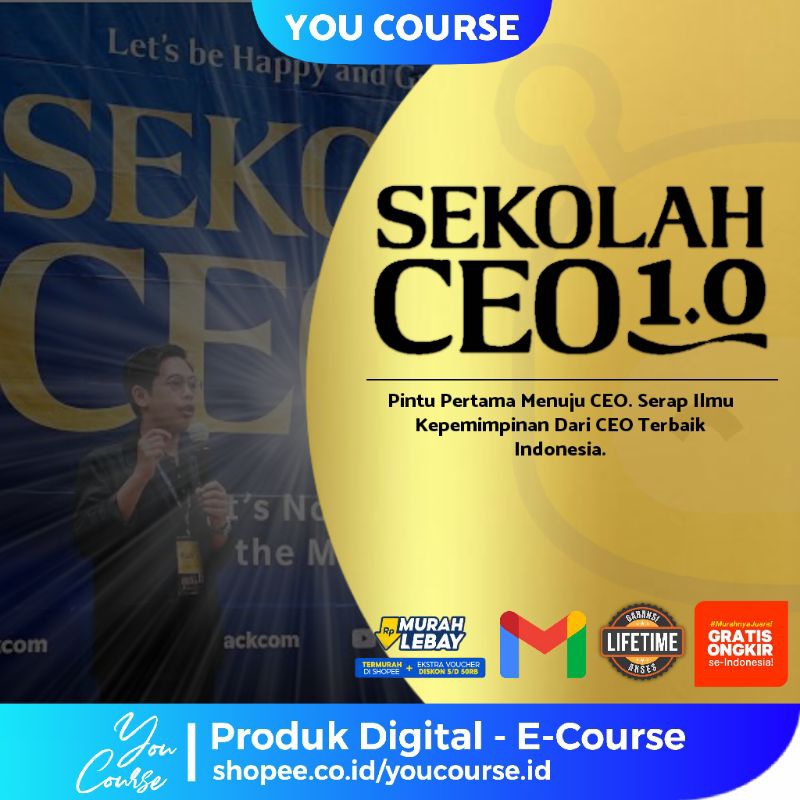 WORKSHOP SEKOLAH CEO 1.0 TUTORIAL BISNIS HACK WIRAUSAHA MUDA