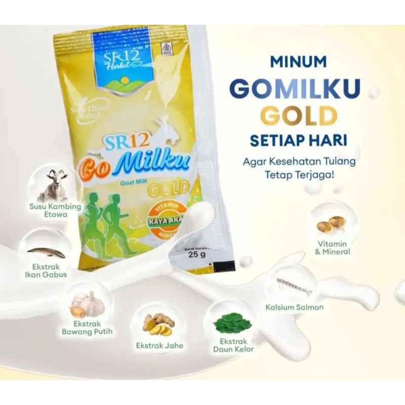 

Susu Kambing Etawa Gomilku Gold SR12 3 sachet