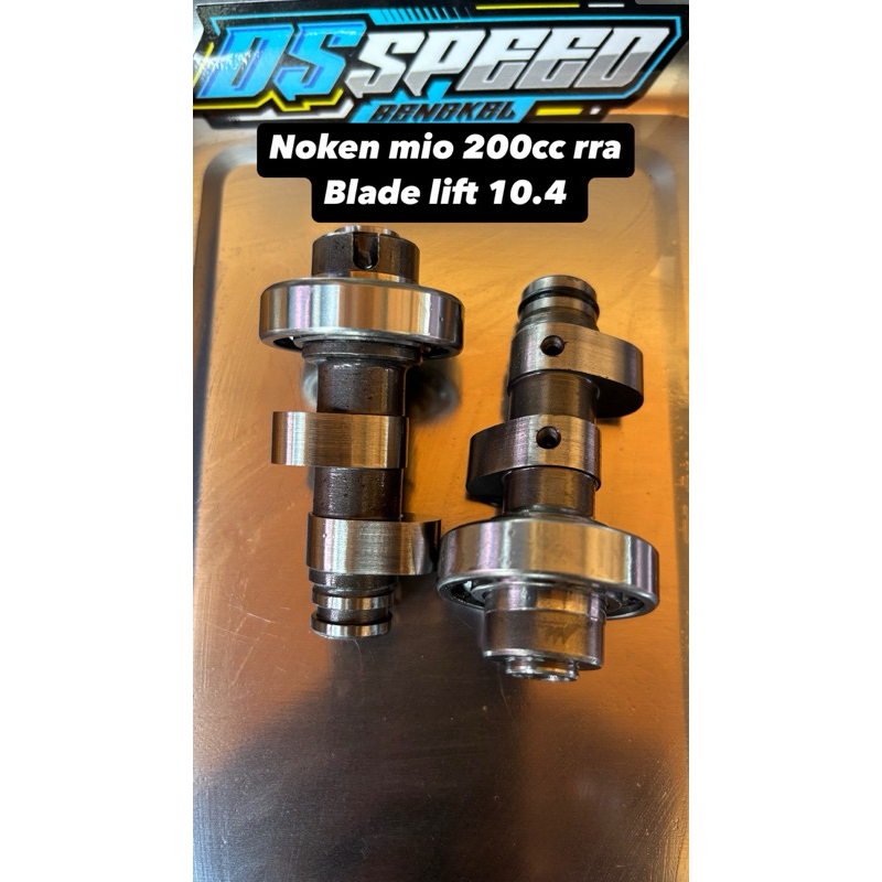 Noken as Mio/vega zr rra blade 155cc 200cc tune up DRAG/ROADRACE/GTX RRA blade lift tinggi bahan