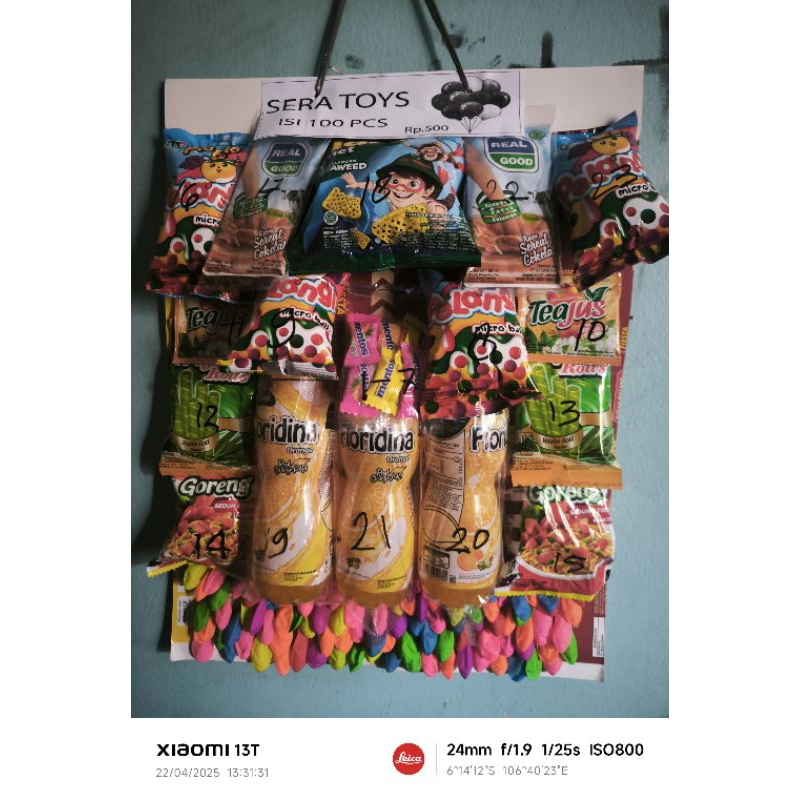 

paket usaha balon air 500an isi 100pcs berhadiah floridina