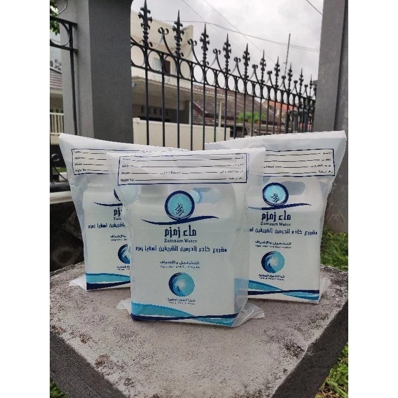 

Zamzam 5Liter Include Box Original Asli 100% Saudi