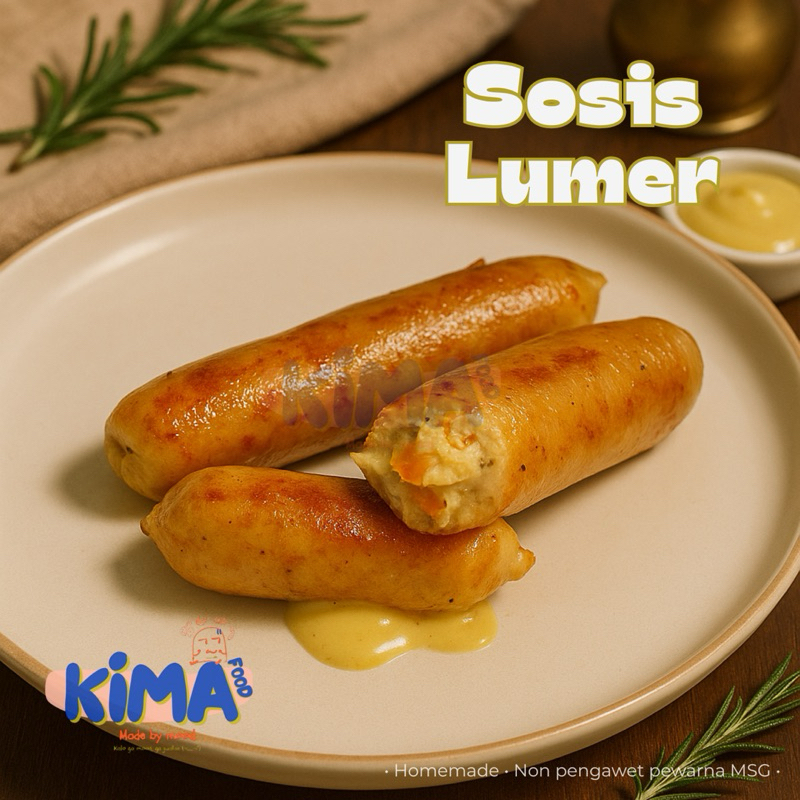 

Sosis Boss Sapi dan Ayam Keju Lumer KIMA FOOD Homemade Non Pengawet Non MSG