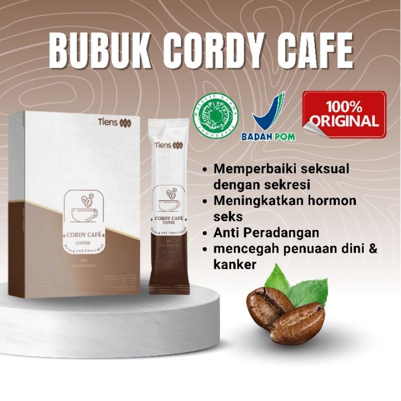 

Cordy Cafe Coffe — Original — Kopi Herbal Kesehatan — Tingkatkan Data Tahan Tubuh